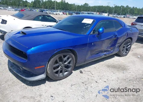 2022 Dodge Challenger R/T from USA, damaged, VIN 2C3CDZBT6NH149131